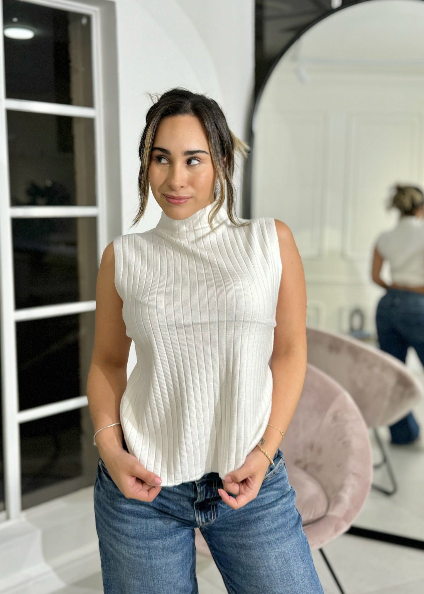 Blusa Cuello Alto Julieth